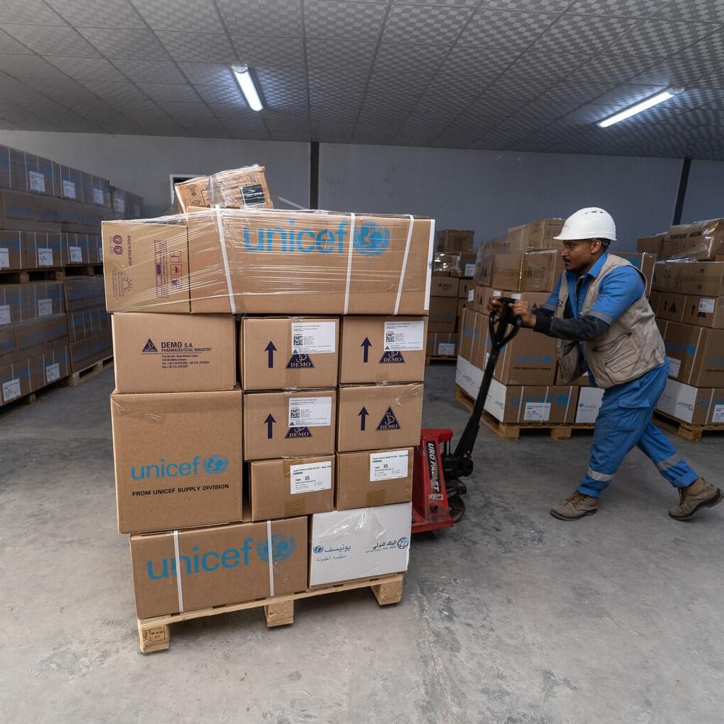 UNICEF Continues Implementing its Humanitarian Projects in Yemen