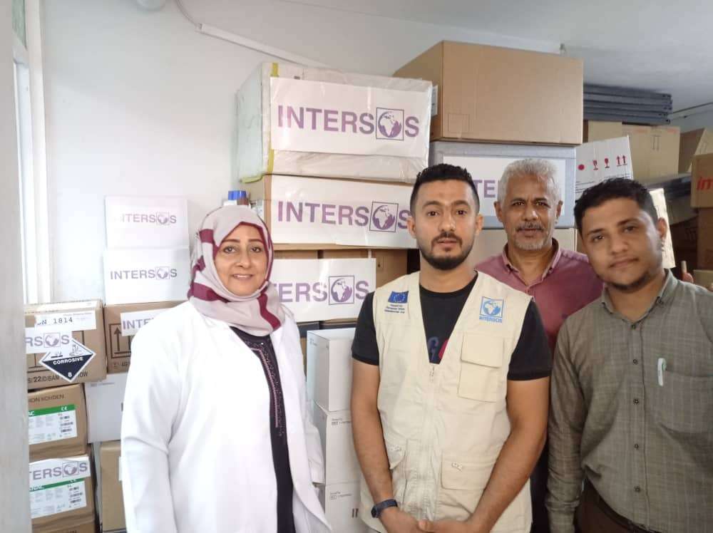 Funding by INTERSOS, Medical Equipment and Laboratory Solutions Delivered to Al-Sadaqa Hospital in Aden