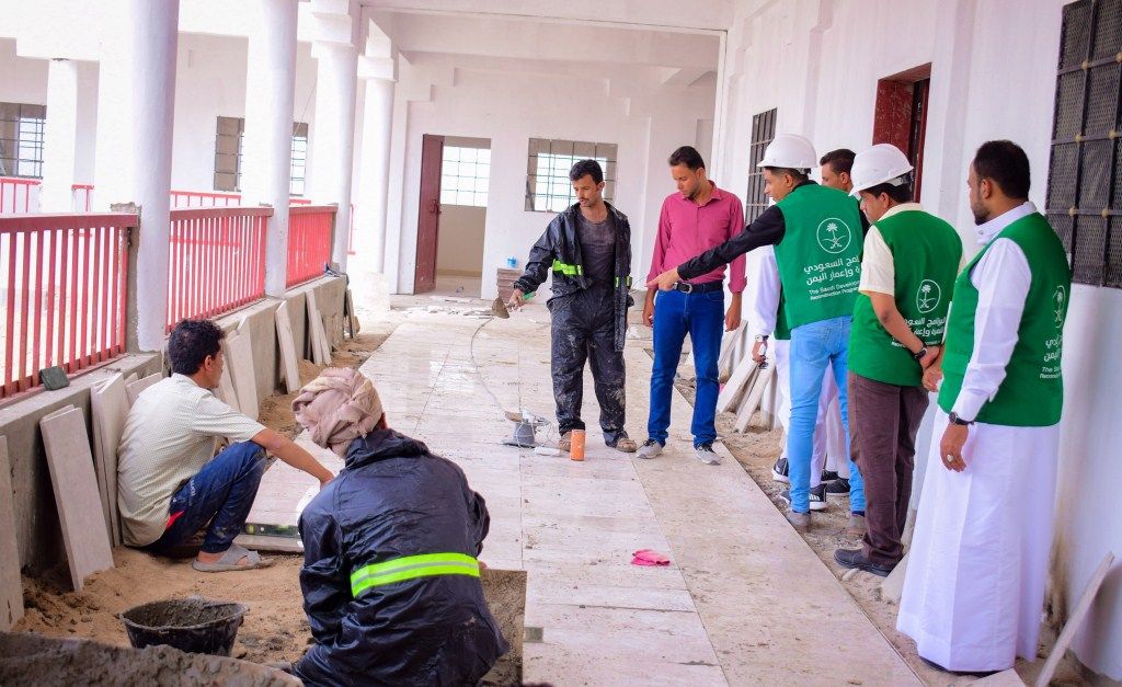  البرنامج السعودي لتنمية وإعمار اليمن في زيارة تفقدية لسير عمل المشاريع في محافظة حضرموت