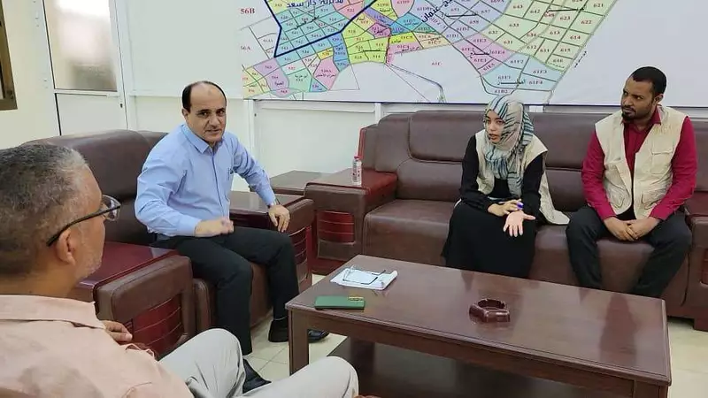 مدير عام مديرية دار سعد يناقش خطة أنشطة “SERY” مع “منظمة إيد”