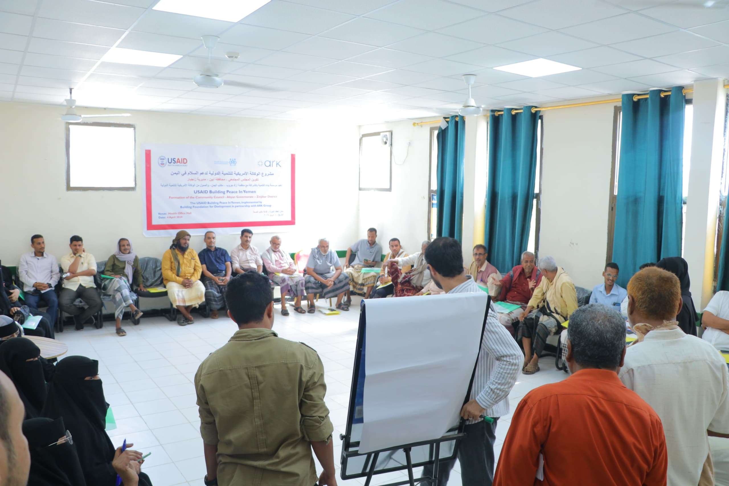 Funding from the United States Agency for International Development, a Community Council was Formed to Address Climate Change in Zinjibar District, Abyan