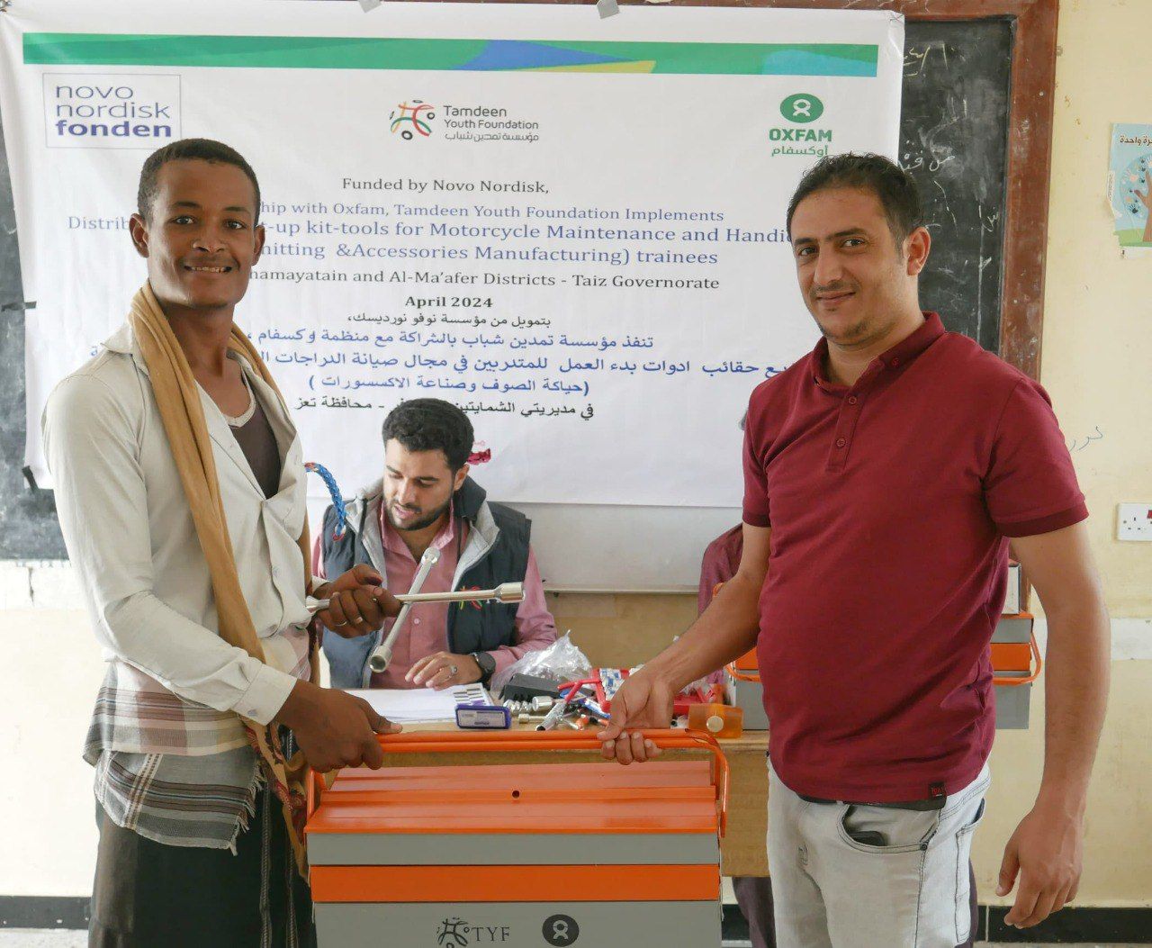 Distribution of Start-up Toolkits for 40 Youth in Taiz