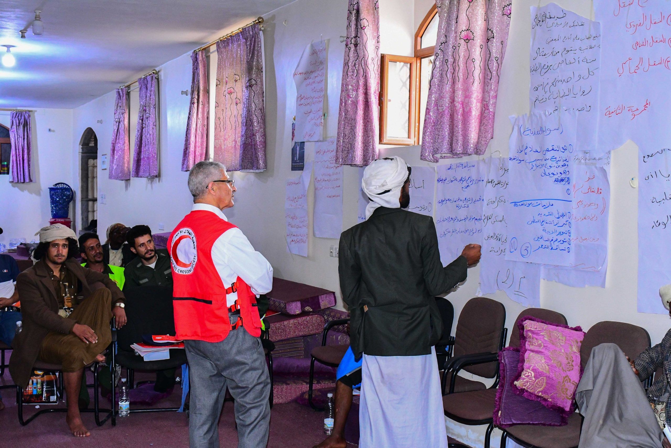 Disaster Preparedness and Emergency Response Training for 90 community team members in Sana’a