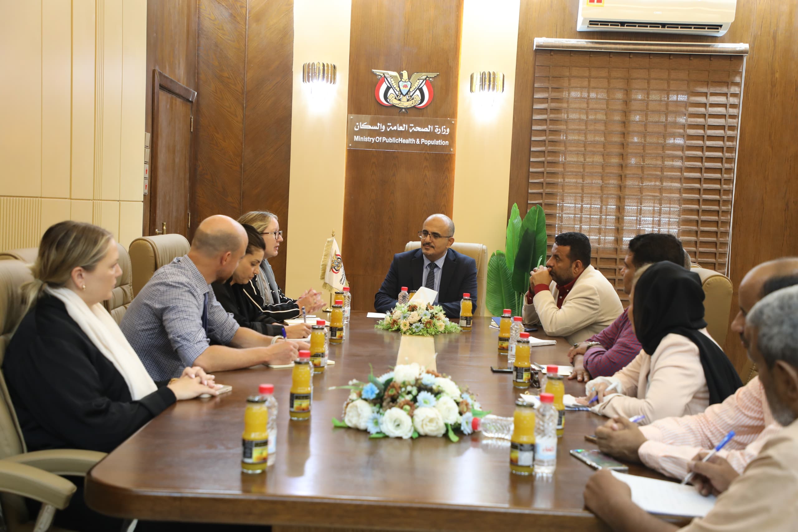 Health Minister Discusses Support for Health Sector with UK Humanitarian Team