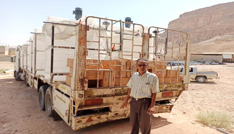 UNICEF Provides New Chlorine Units to Sterilize Water Tanks and Networks in Hadhramout
