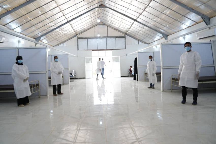 افتتاح مركز ثالث لعلاج الكوليرا والإسهالات المائية في مأرب بتمويل من الهجرة الدولية