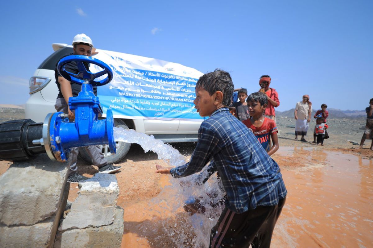 HUMAN ACCESS Inaugurates Meifaa Al-Sufal Water Network in Hadhramaut