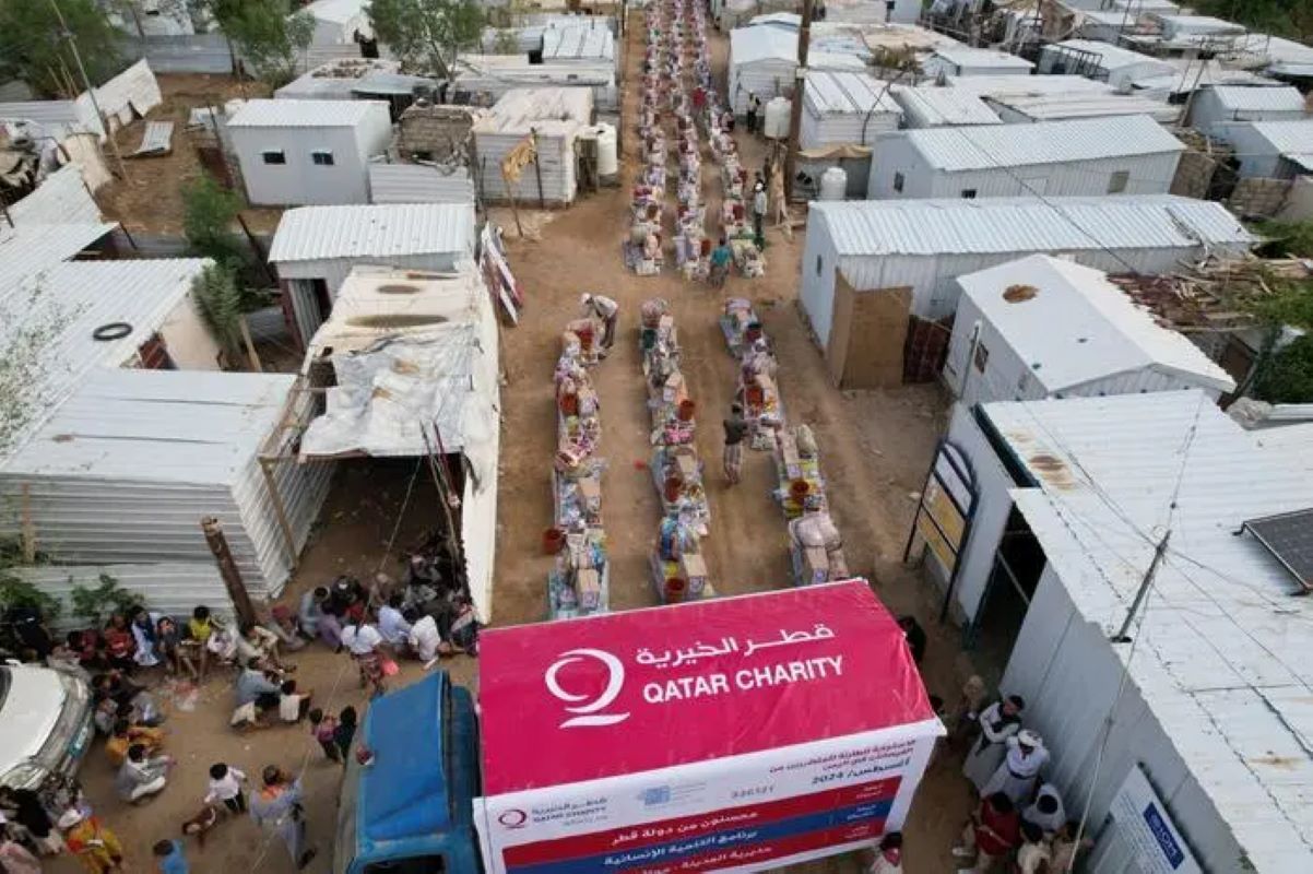 Qatar Charity Provides Fresh Relief Aid for Flood-Affected in Yemen