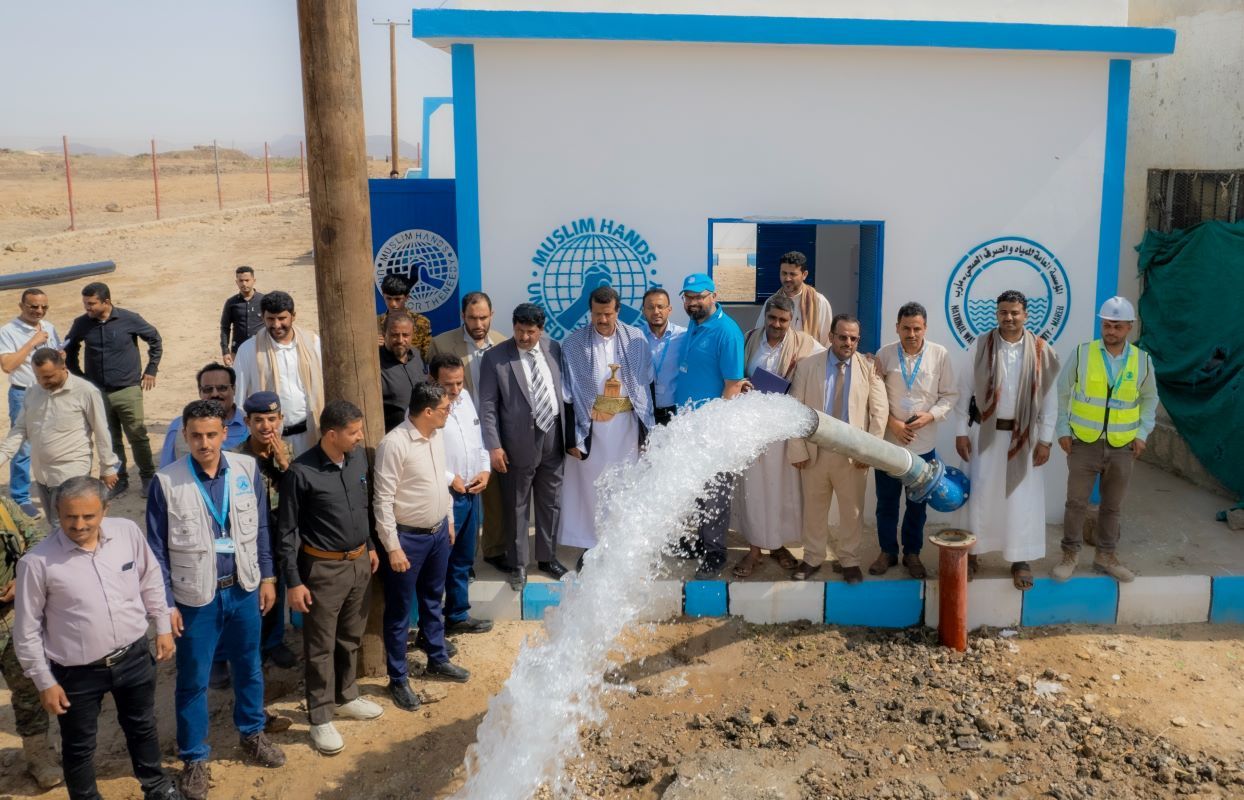 Inauguration of a Strategic Water Tank in Marib with British Funding