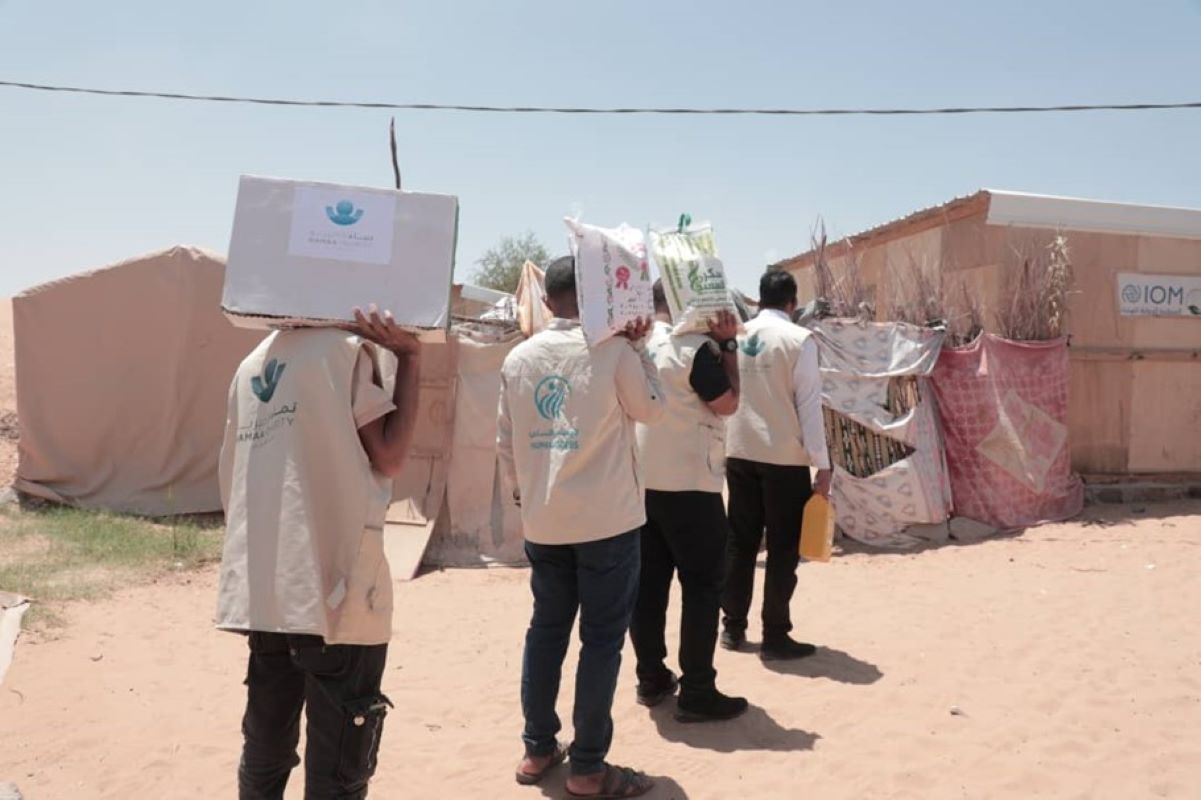 30,750 IDPS Benefit from Basic Aids in Marib Governorate