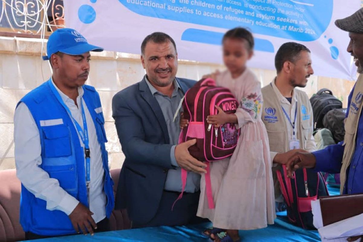 Birth Certificates and School Bags: HUMAN ACCESS Helps Refugee Children in Marib Start a New School Year