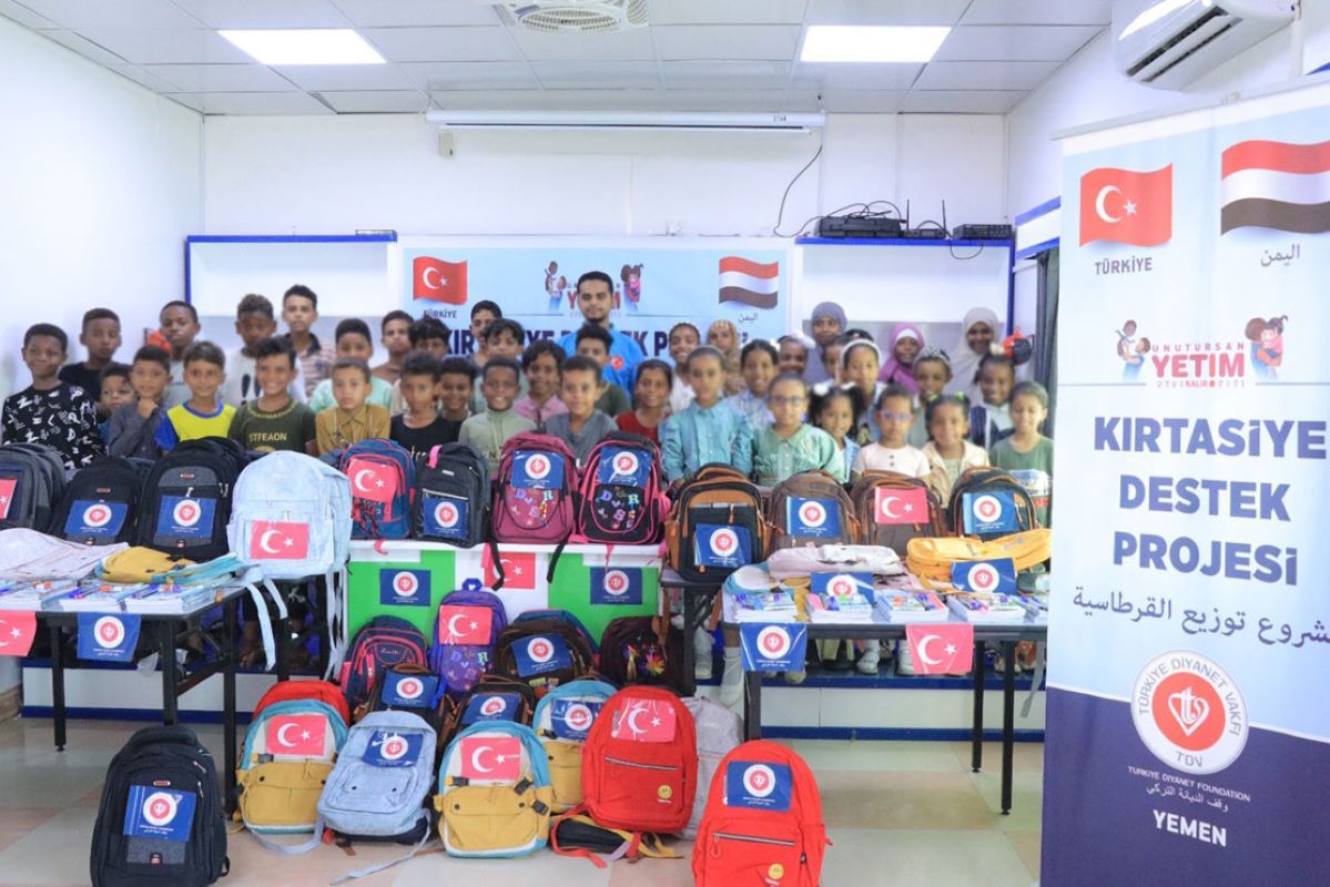 1750 orphans receive school bags and uniforms with British-Turkish Funding