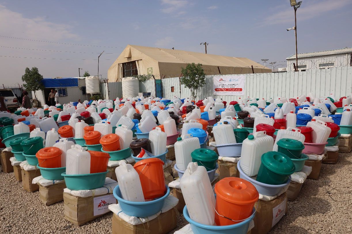 HUMAN ACCESS and MSF deliver packages of non-food items to 10,700 IDPs in Marib Governorate