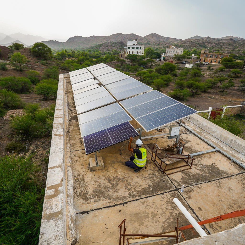 UNICEF and Partners Power Up Yemen’s Schools with Solar Energy