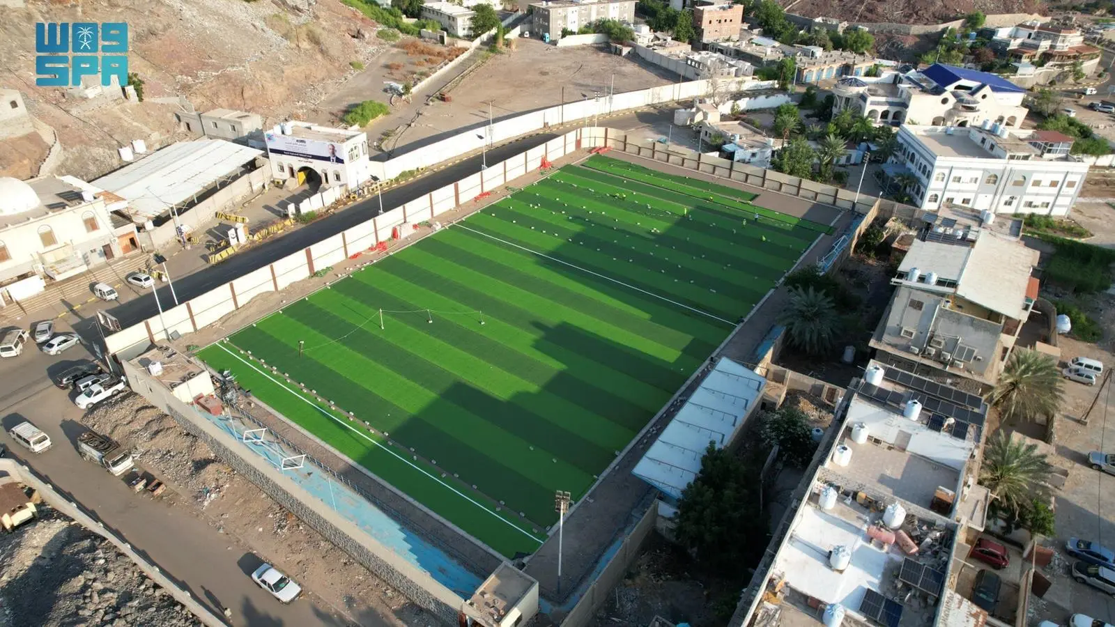 SDRPY Advances Sports Stadiums in Aden