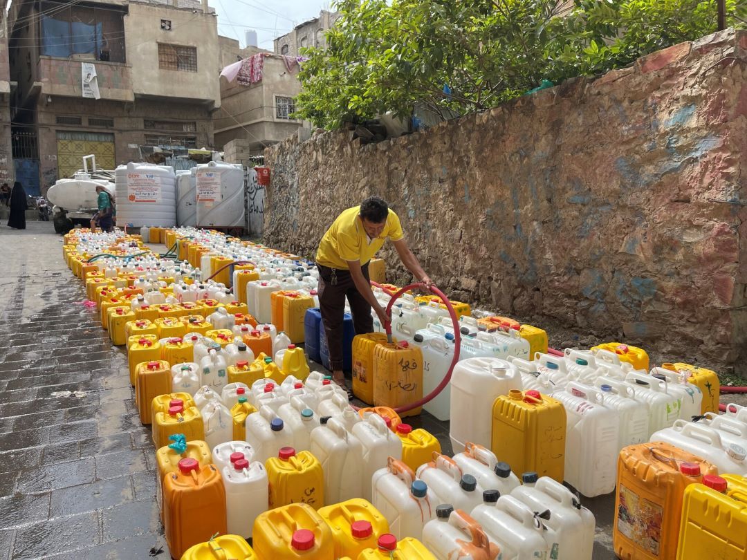 CARE Provides Water Access to 15,000 in Taiz, Easing Health and Financial Strain